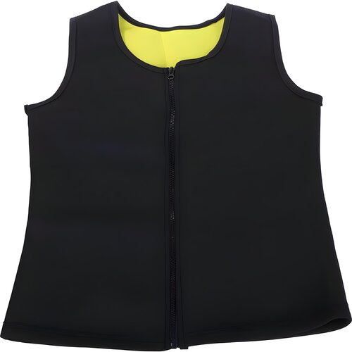  Mu&scaron;ka Neoprenska Fitness Majica FT - 40408 - Crna / Žuta / M KP40408 Cijene