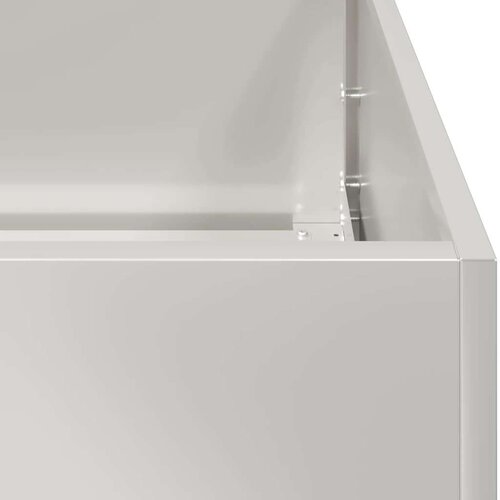 VidaXL Vrtna sadilica antracit 80x40x40 cm od nehrđajućeg čelika Slike