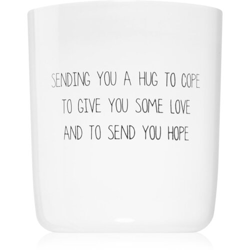 My Flame Candle With Bear Sending You A Hug To Cope mirisna svijeća 8x9 cm Slike