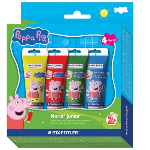 Boja TEMPERA ZA RUKE 4BOJE NORIS JUNIOR PEPPA PIG STAEDTLER 8814 L1 Cijene