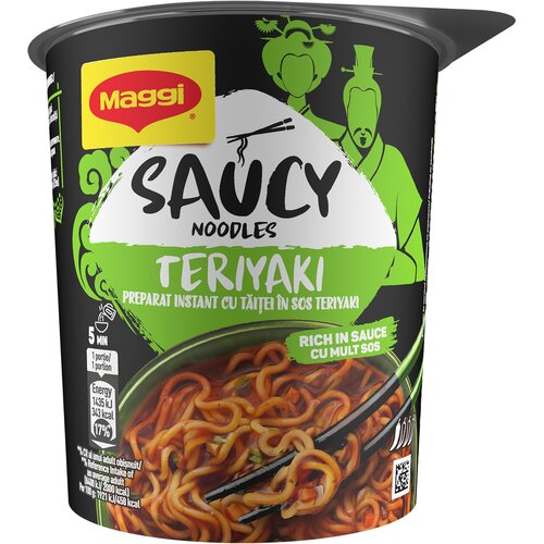 Maggi Nudle Saucy-Teriyaki casica 75g Cene