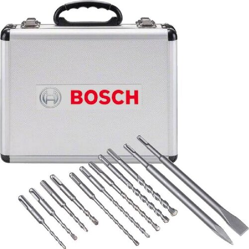 Bosch 11-delni SDS Plus-3 set za građ. rad. u kof. Slike