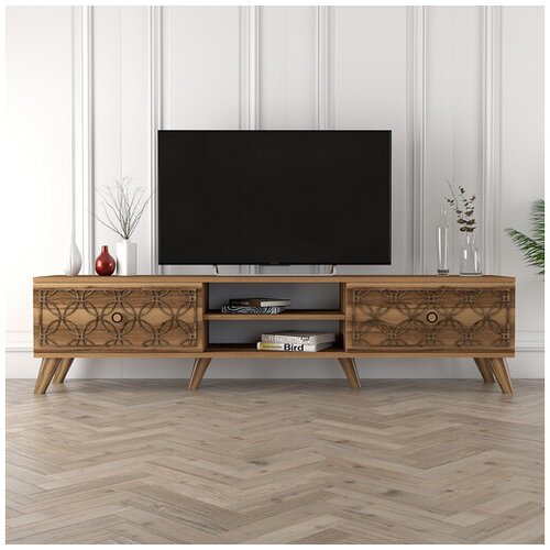 Hanah home TV polica klase S, smeđa Cijene