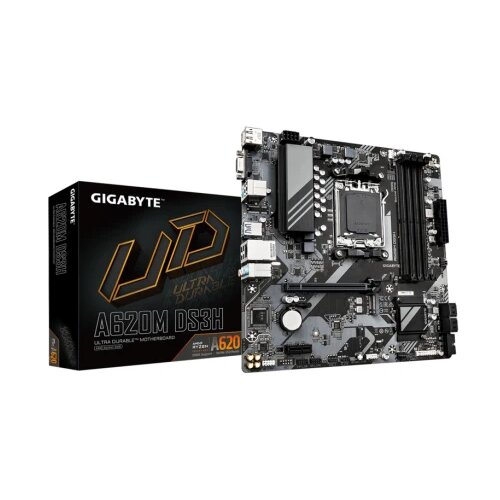 Gigabyte MB [A620M DS3H]AM5; 4xDDR5; M.2, 4xSATA;6xUSBHDMI, DP, VGA; mATX Cijene