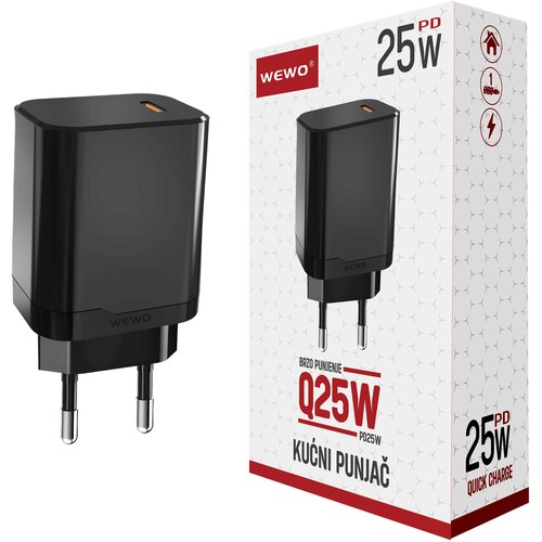  PUNJAC KUCNI BRZO PUNJENJE Q25W PD 25W WEWO Cijene