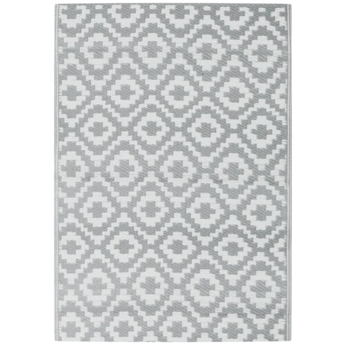 vidaXL Zunanja preproga siva 140x200 cm PP, (21207613) Cene