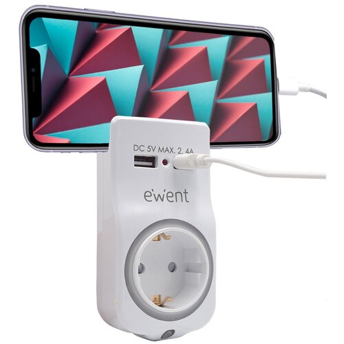 Ewent Polnilec Ew1225 Usb 4 v 1 2,4 A, (21405780) Cene