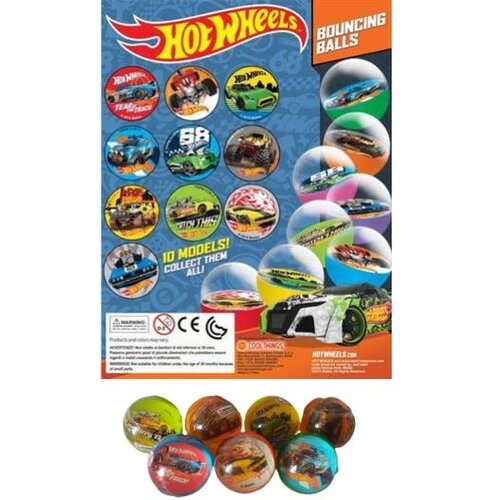  LOPTICA SKOCICA HOT WHEELS MIX 3cm HW015 Slike