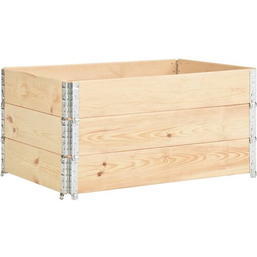  Povi&amp;scaron;ene gredice 3 kom 80 x 120 cm od masivne borovine Slike