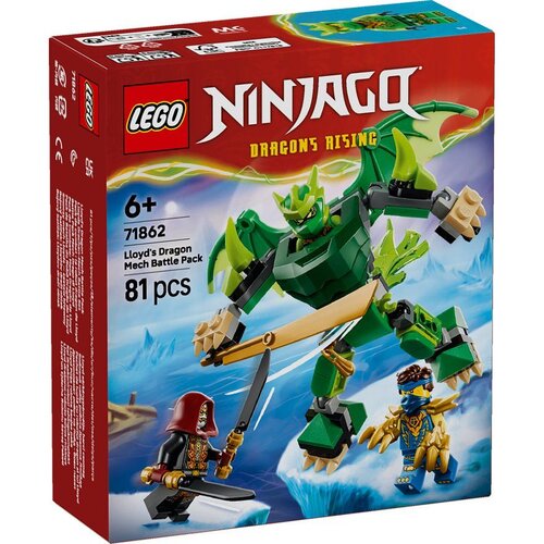 Lego NINJAGO Lloyd's Dragonian Mech Battle Pack 71862 Cene