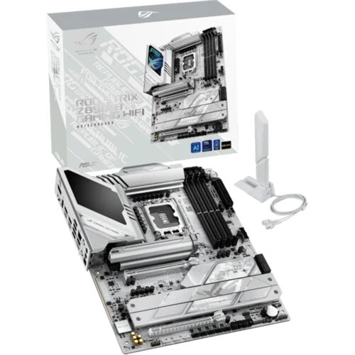 Asus STRIX Z890-A GAMING WIFI LGA1851 ATX osnovna plošča - Intel Z890, 4xDDR5, 5xM.2, 4xSATA, 2.5Gb LAN, WiFi 7, BT, 1xDP, 1xHDMI, 2xTB4 porta (USB Type-C), Aura Sync - 90MB1I90-M0EAY0 Cene
