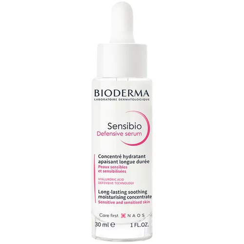 Bioderma Sensibio Defensive sérum koncentriran serum proti znakom staranja kože za občutljivo kožo 30 ml