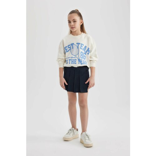 Defacto Girl Cotton Regular Fit Knitted Skirt Slike