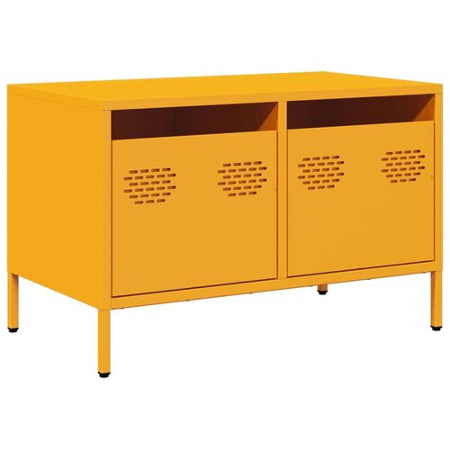 VidaXL TV ormarić boja senfa 68x39x43,5 cm čelični Slike