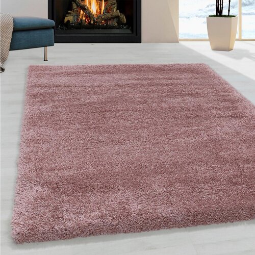 XXXL Preproga Fluffy, 140x200cm, Roza Slike