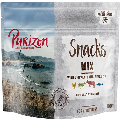 Purizon Snack Mix - bez žitarica - 100 g