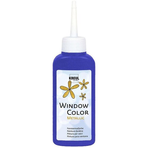 Kreul Boja za staklo sa efektima 80 ml | Metallic blue Cene