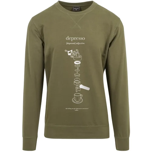 MT Upscale Olive Depresso Crewneck