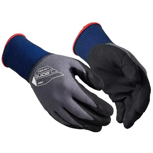 GUIDE Delovne rokavice 3304 (velikost: 10, sivo-modre) Slike