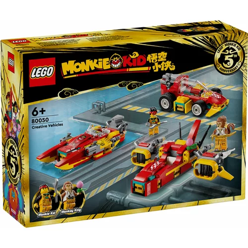 Lego Monkie Kid™ 80050 Kreativna vozila