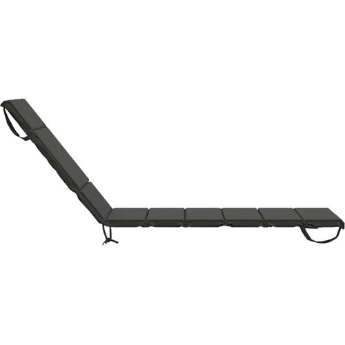  Jastučić za ležaljku GEMERT 100% poliester Antracit - Antracit 200 x 55 x 3 cm Poliester Slike