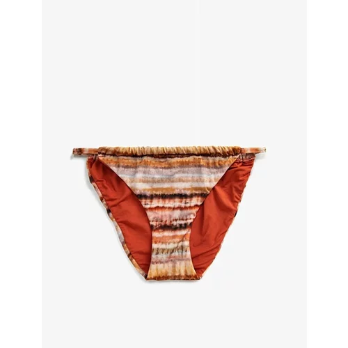 Koton Bikini Bottom - Brown - Striped