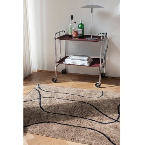 Mette Ditmer Denmark Rjava pralna bombažna preproga 100x140 cm Shadow &amp;ndash; Slike