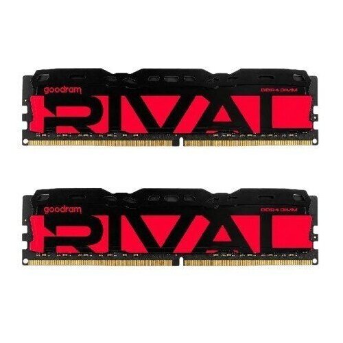 Goodram DDR4 Rival Radiant 64GB (2*32)/3200 CL18 Rdeč pomnilni modul 2 x 32 GB 3200 MT/s 288-pin DIMM Cene