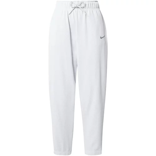 Nike Sportswear Hlače siva / bijela