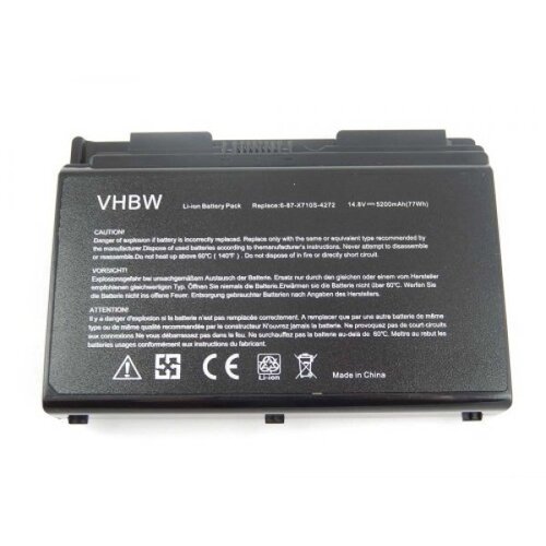 VHBW Baterija za Clevo P150 / P170, 5200 mAh Slike