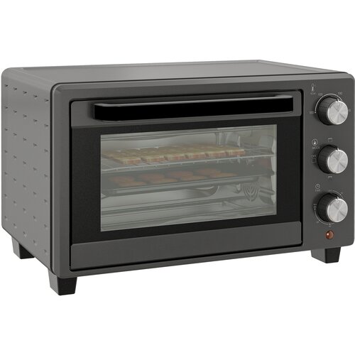 HOMCOM Mini pečica (kovina, nerjaveče jeklo) 46,4D x 38&Scaron; x 28,5V cm &ndash; Siva, (5000242661) Cene