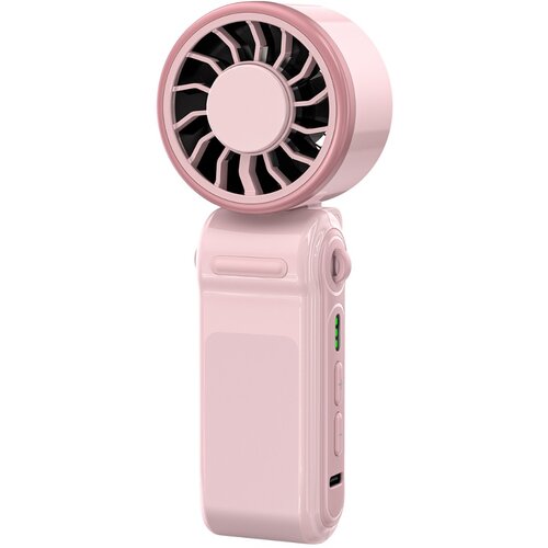 INF Prenosni zložljivi ročni ventilator, mini turbina 2000mAh Pink, (5000310501) Cene