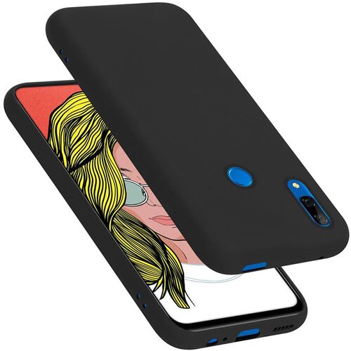Cadorabo Ohi&scaron;je, združljiv s Huawei v tekoči črni barvi - za&scaron;čitni pokrov iz fleksibilnega silikona TPU, (20595580) Cene