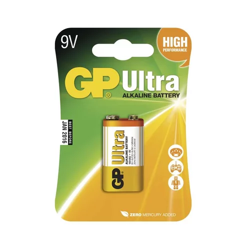 Gp Baterija alkalna 9V ULTRA 3/V4022