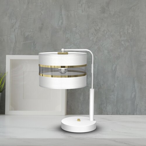  Stona lampa ULTIMO 1xE27/6W/230V bela Slike