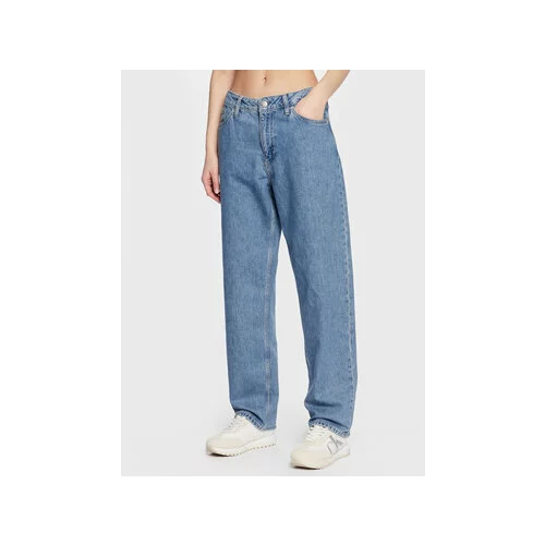 Calvin Klein Jeans Jeans hlače J20J220624 Modra Straight Fit