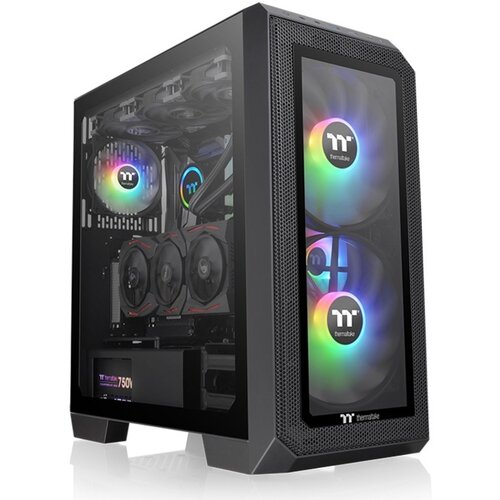 Thermaltake View 300 MX Mid tower, tempered glass 2x 200mm ARGB PWM fan, 1x 120mm ARGB Cijene
