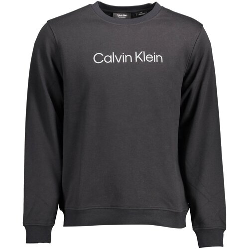 Calvin Klein SWEATSHIRT WITHOUT ZIP MAN BLACK Slike