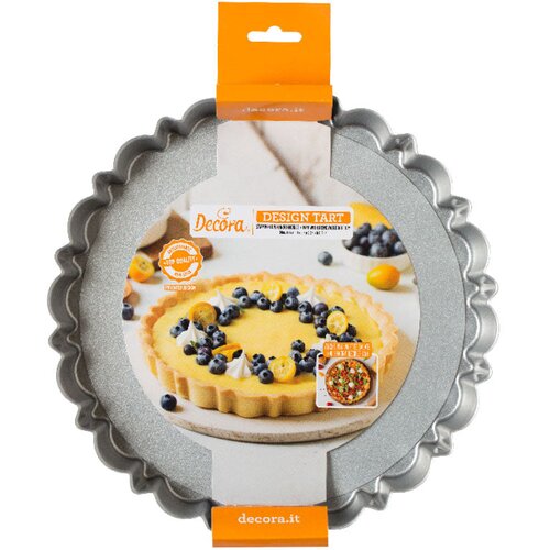 Decora kalup krug tart 25cm sa odvojivim dnom non-stick Cene