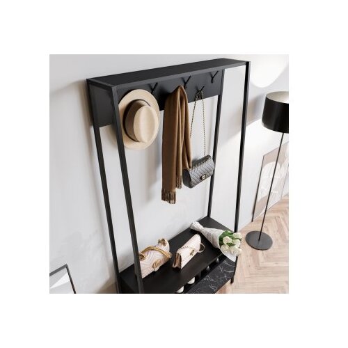 Hanah home devin black (cipelarnik sa čivilukom) Slike