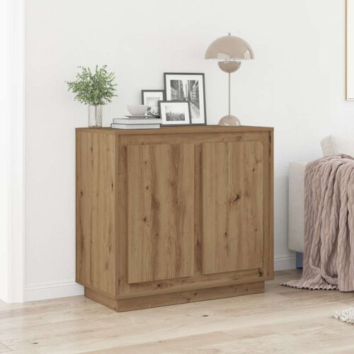  Sideboard Artisan Hrast 80x34x75 cm Izrađeno od drva Cijene