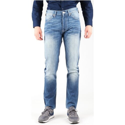 Wrangler Kavbojke slim Ben W11MVT27K Modra Cene