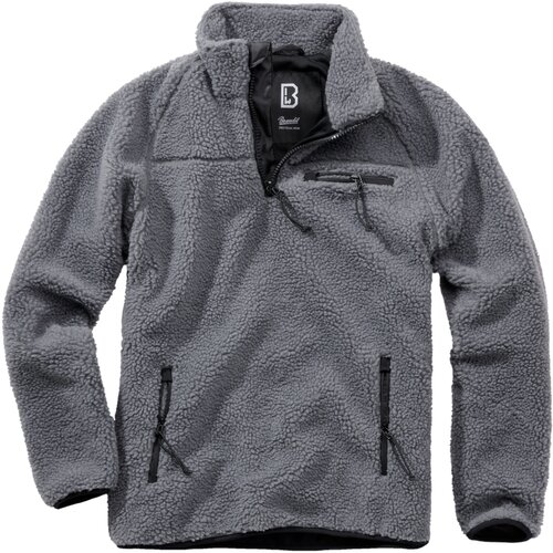 Brandit Teddyfleece Troyer anthracite Slike