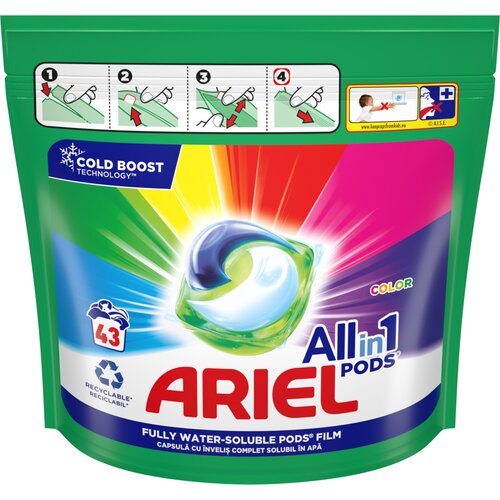 Ariel color pods kapsule 43w Cene