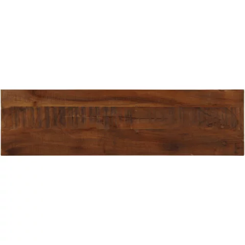 vidaXL Mizna plošča 120x30x2,5 cm pravokotna trden predelan les