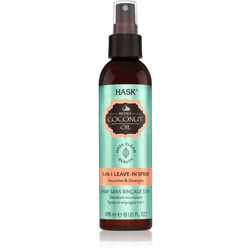 Hask Monoi Coconut Oil sprej bez ispiranja za sjajnu i mekanu kosu 175 ml Slike