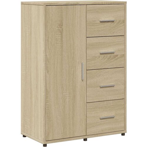  Komoda 2 kom boja hrasta sonome 60x31x84 cm konstruiranog drva Smeđa Slike