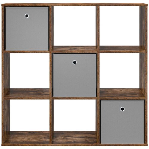  Kreveta s ladicama Dimljeni hrast 102 x 31 x 99,5 cm Slike