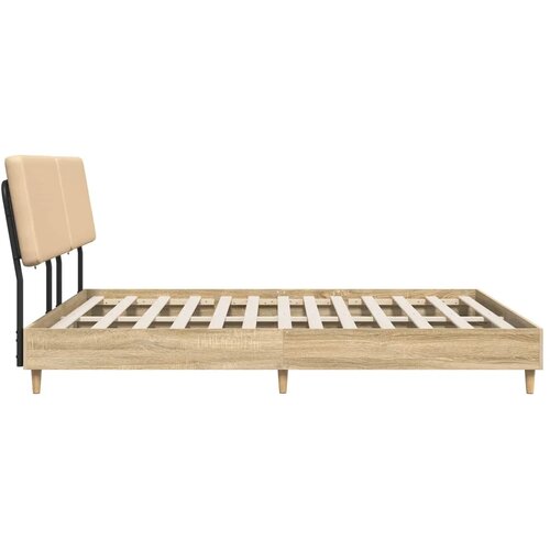  Bračni krevet s uzglavljem Sonoma hrast i krem 200 x 200 cm - Hrast sonoma 200 x 200 cm Slike