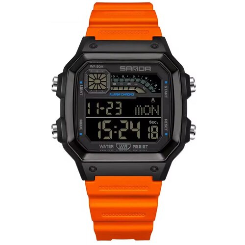  Digitalna ura SANDA BA-41795 - Oranžna / Črna KP41795 Slike